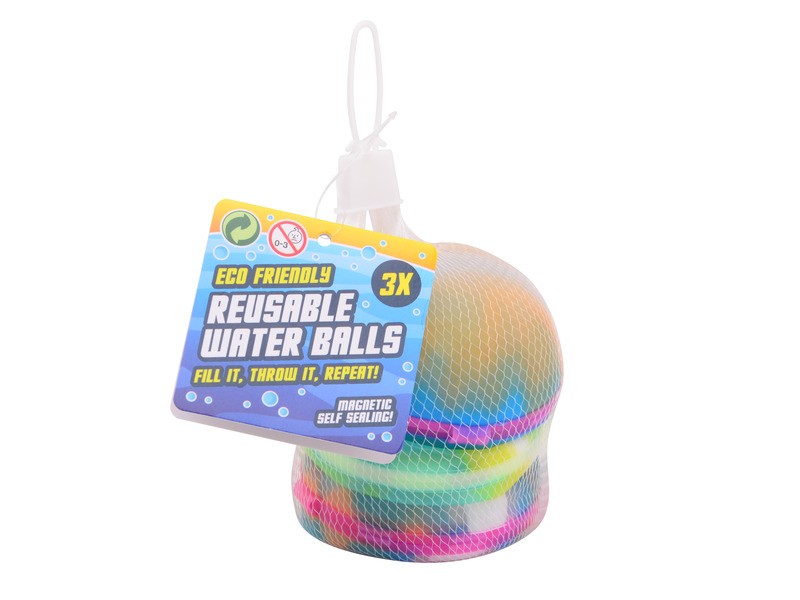 Újrafelhető mágneses vízbomba (3 db)