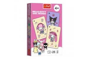 Trefl Old Maid Hello Kitty kártyajáték - 25 lapos