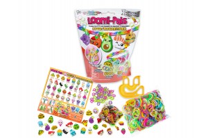 Rainbow Loom - Loomi-Pals fincsiségek, színes gumiszett