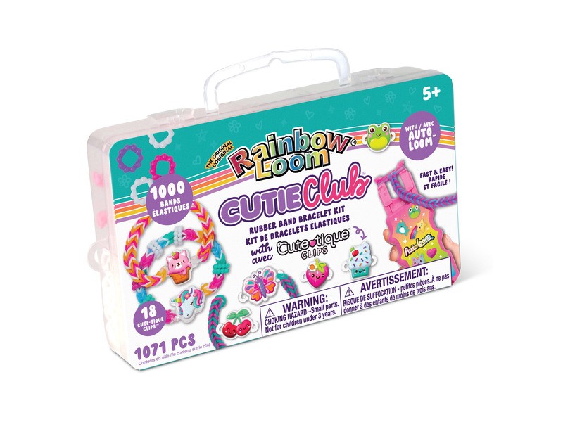 Rainbow Loom Cutie Club gumikarkötő szett