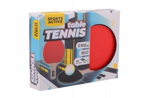 Pingpong szett: háló, 2 ütő, 3 labda