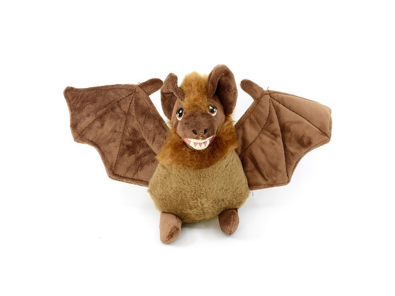 Plüss denevér 15 cm, puha plüss