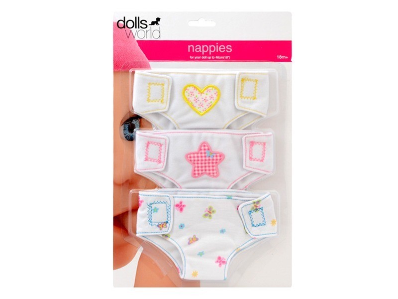 Textil pelenka 3 db – szívecske, csillag, pillangó