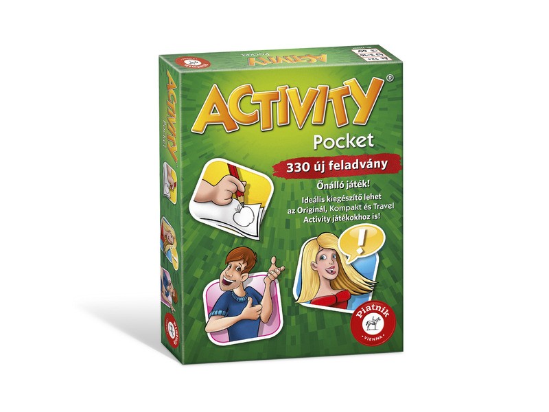 Activity Pocket társasjáték - hordozható kiadás