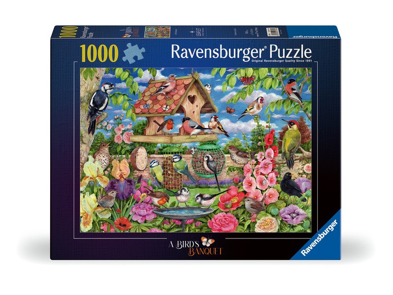 1000 db madáretető puzzle