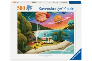 Puzzle 500 db - Kemping kirakó kép