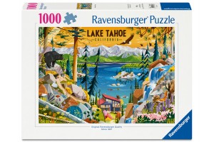 Puzzle 1000 db – Tahoe-tó látképe