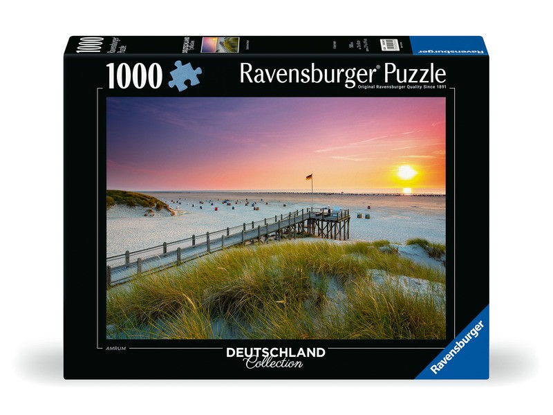 Naplemente Amrum felett - 1000 db puzzle
