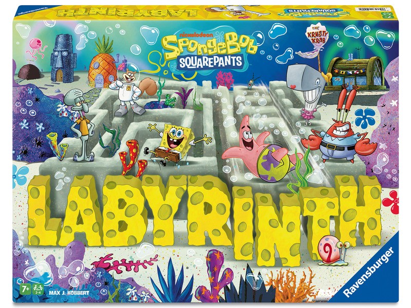 Labirintus - Spongyabob (EN/FR) borítókép