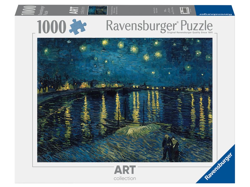 Puzzle 1000 db – Csillagos éj (Van Gogh)