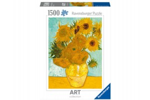 Puzzle 1500 db - Napraforgók, részletgazdag kép
