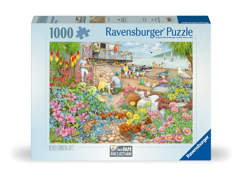 Puzzle 1000 db – Parti kávézó