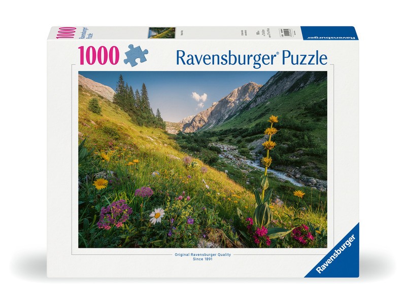 Puzzle 1000 db – Varázslatos völgy kirakott kép