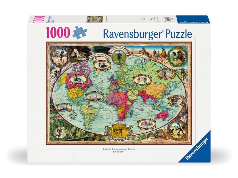 Puzzle 1000 db – Biciklivel a világ körül