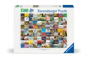 Puzzle 1500 db - 99 bicikli kép