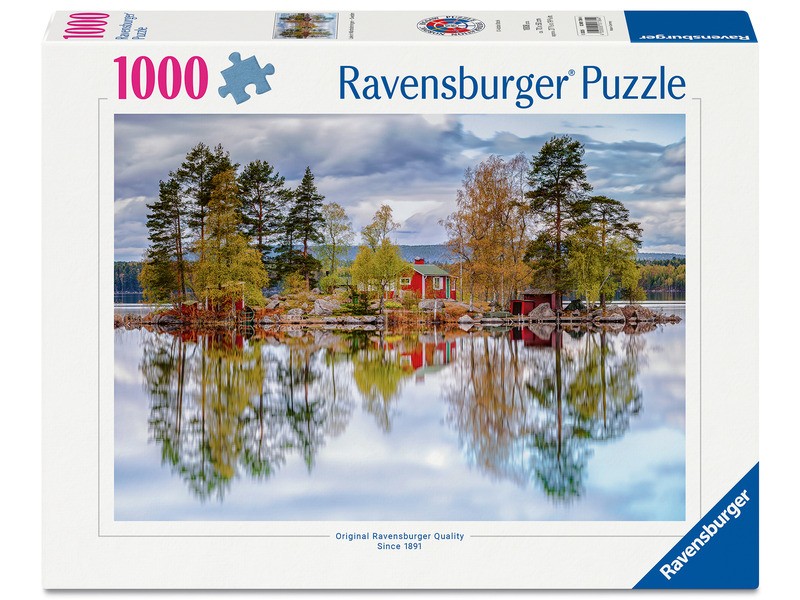 Puzzle 1000 db - Norrbranningen tó kép