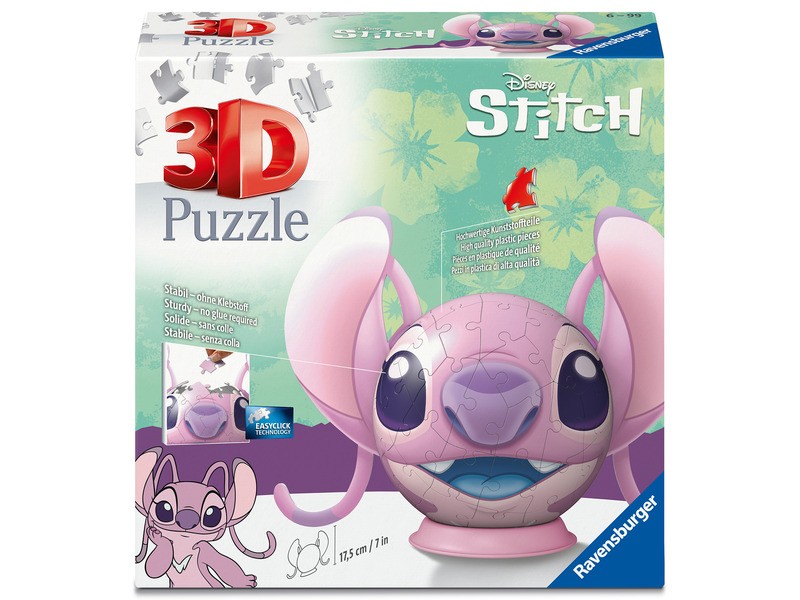 Angyal 3D puzzle – termékfotó