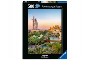 Puzzle 500 db – Dubai városa, panoráma kép