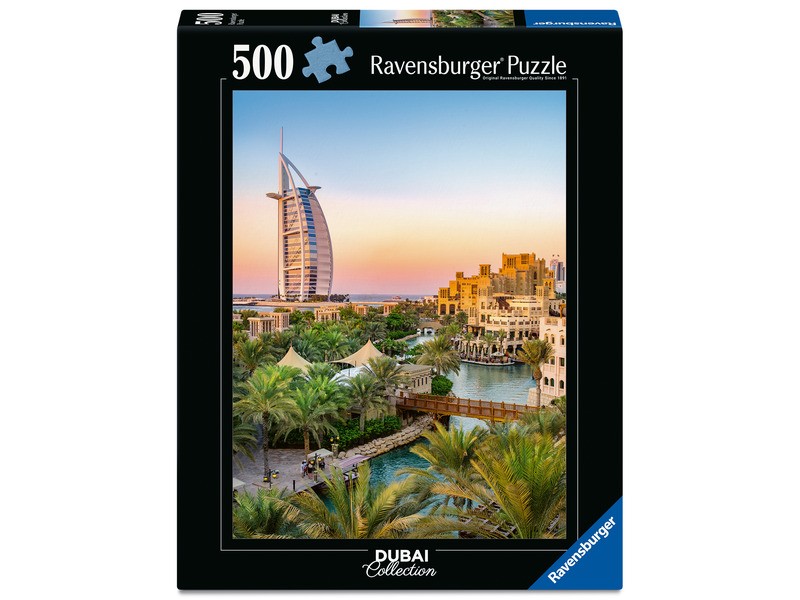Puzzle 500 db – Dubai városa, panoráma kép