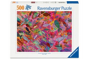 Puzzle 500 db - Színes halak