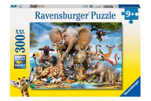 Puzzle 300 db - Afrikai barátok termékkép