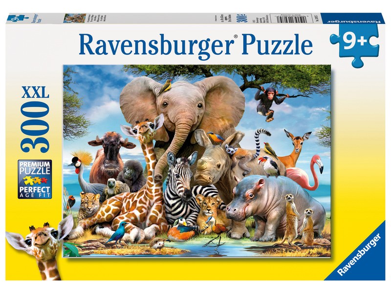 Puzzle 300 db - Afrikai barátok termékkép