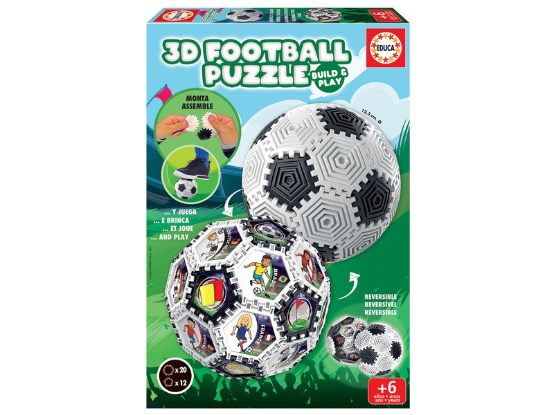 Focilabda 3D – termékkép