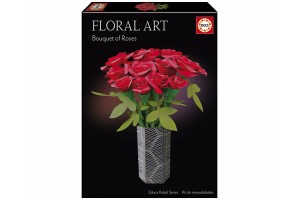 Elegáns rózsacsokor — kézzel kötött virágkompozíció