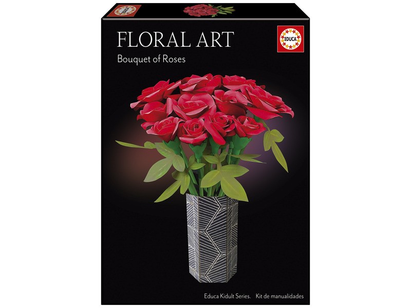 Elegáns rózsacsokor — kézzel kötött virágkompozíció