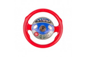 Piros játék kormánykerék hanggal