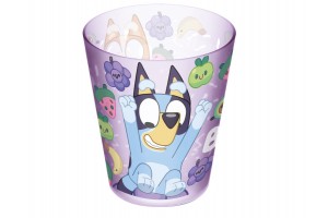 Bluey mintás műanyag pohár, 250 ml