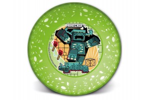 Minecraft műanyag mélytányér – gyerek étkezés