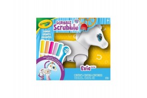 Crayola Washimals Elvie óriás póni - fürdethető plüss