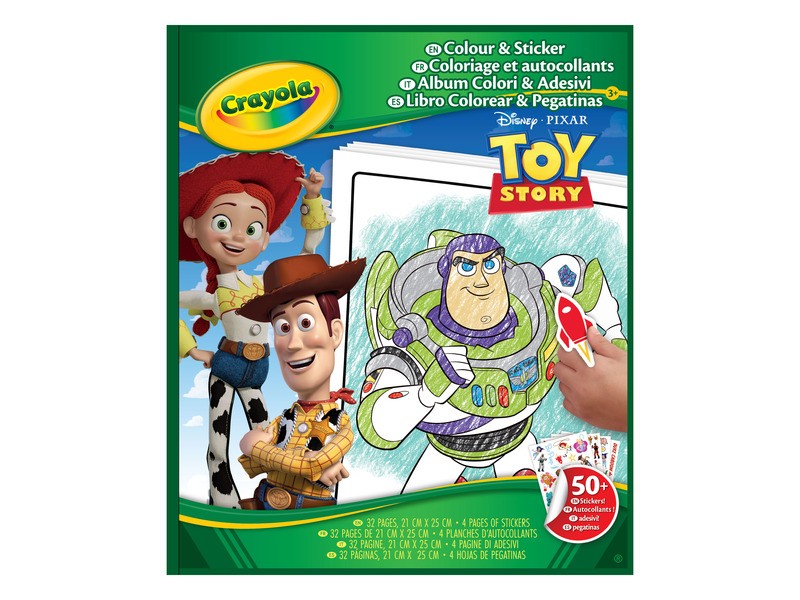 Color & Sticker Toy Story 5 - színező és matricák