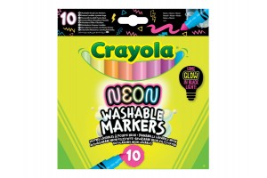 Crayola 10 db vastag hegyű neon filcek