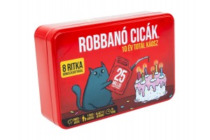 Robbanó cicák – 10 éves jubileumi kiadás borító