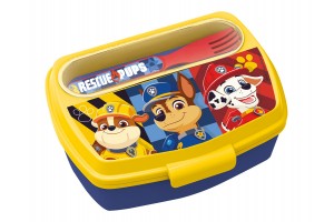 Mancs Őrjárat szendvicstartó kanál+villa