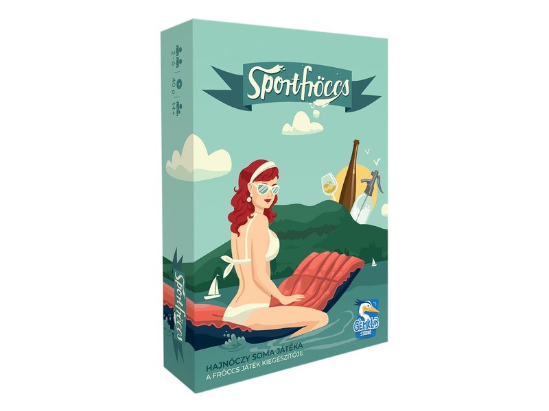 Sportfröccs - friss, könnyű borfröccs pohárban