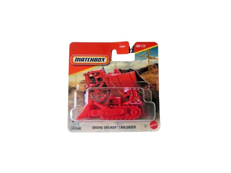 Matchbox Ground Breaker lánctalpas bulldózer 1:64