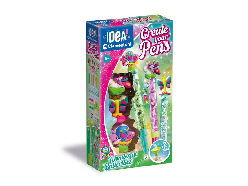 Idea Clementoni – Tollkészítő készlet (Virág/Pillangó)