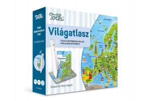Tolki Világatlasz - ÚJ kiadás (könyv+toll)