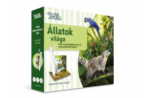 Tolki - Állatok Világa könyv és toll