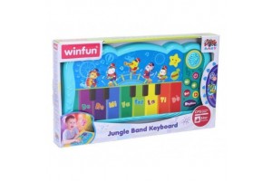 Varázslatos zongora bébijáték – színes billentyűs hangszer