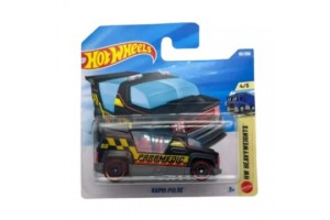 Hot Wheels Rapid Pulse mentőautó – sárga-fekete dizájn