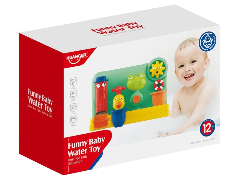 Színes fürdőjáték babáknak és kisgyermekeknek