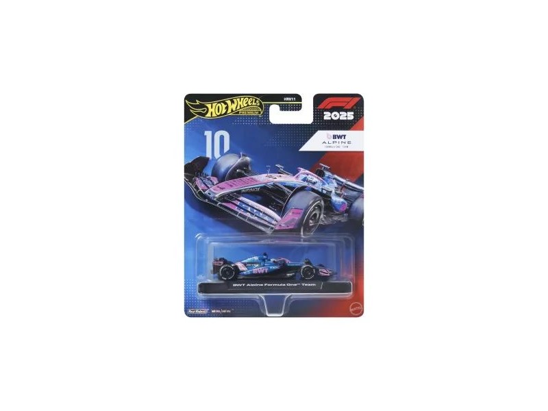 Hot Wheels F1 Pierre Gasly - BWT Alpine kisautó
