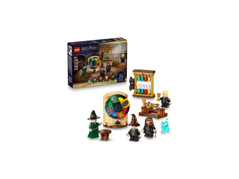 LEGO Harry Potter Roxfort kastély - Teszlek Süveg jelenet