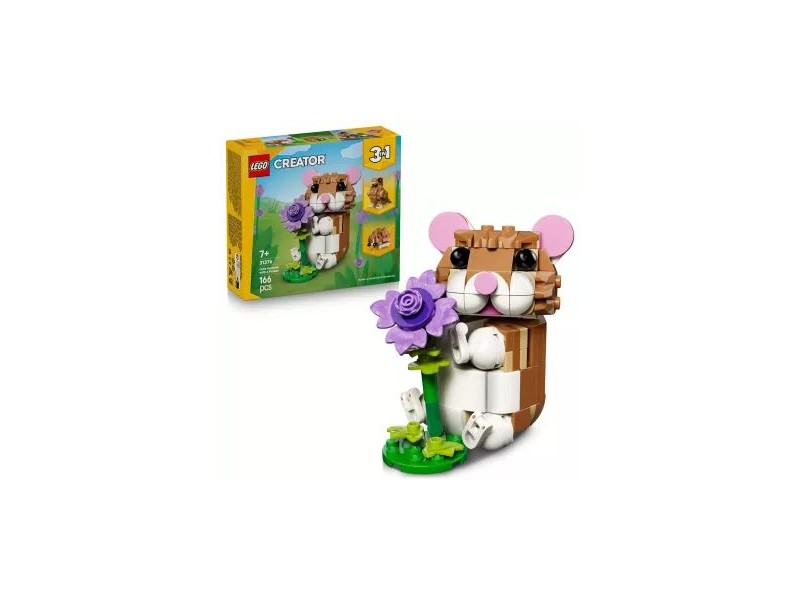 LEGO Creator 31376 - Aranyos hörcsög virággal