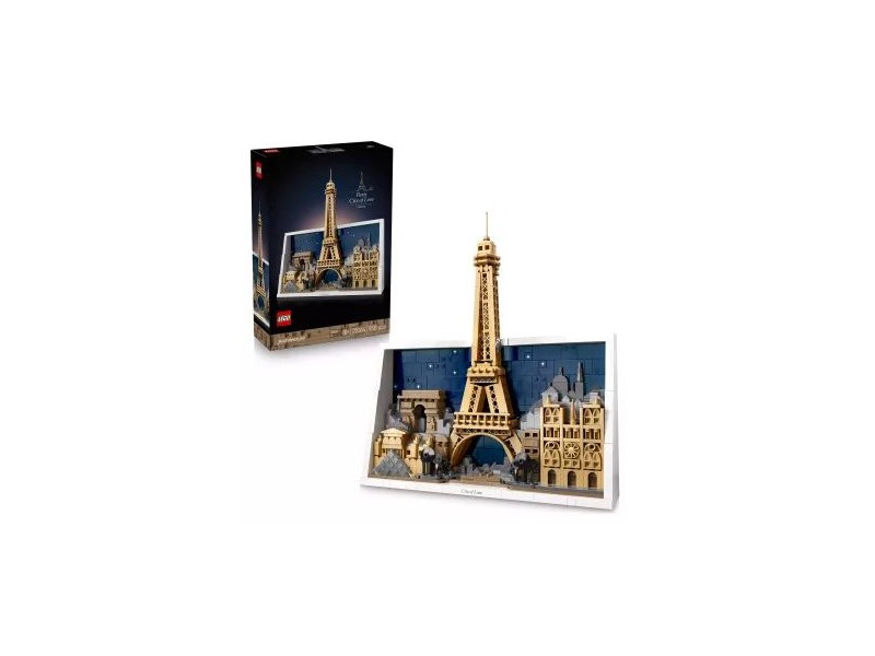 LEGO Architecture Párizs 21064 – bekeretezett városkép, 958 db