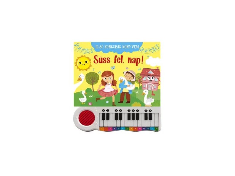 Első zongorás könyvem – Süss fel nap borító